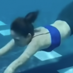【動画】川口春奈(27)の泳ぎ方がガチのマジでヤバすぎる…